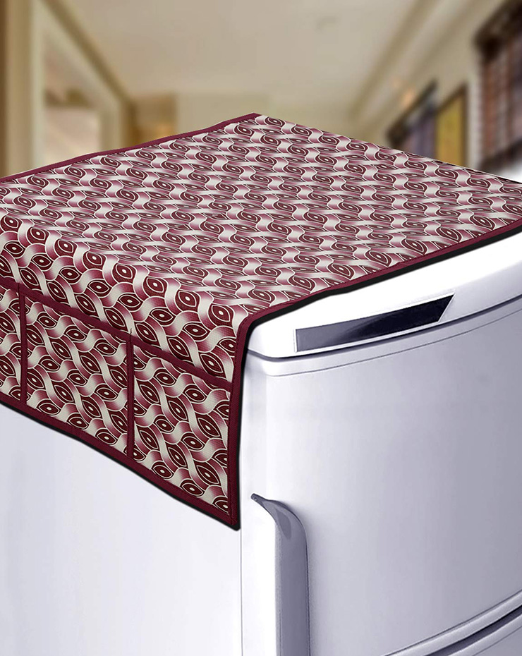 Fridge Cover / Refrigerator Cover  - Kitchen - Kanushi